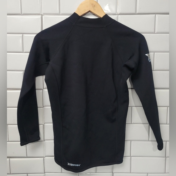 NEOSPORT XSpan 1.5 MM  Youth’s Long Sleeve Top Diving Color Black Size 10  armp - Picture 6 of 8